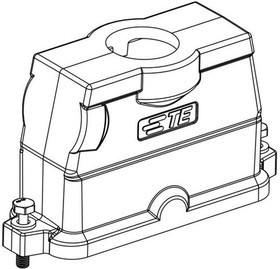 T1922240140-009, Heavy Duty Power Connectors H24BPR-TGHC-M40-