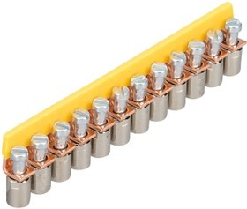 Z7.281.2227.0, TERMINAL BLOCK JUMPER BAR, 12WAY, 6MM