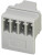 2278364, Pluggable Terminal Blocks 4 Pos 3.5mm pitch Through Hole Header