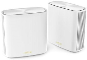 Бесшовный Mesh роутер ASUS ZenWiFi XD6S, AX5400, белый, 2 шт. в комплекте [xd6s (w-2-pk)]