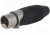 AX4F, XLR Connectors 4 Pole XLR Female Cable Connector Nickel Finish
