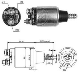 638, ВТЯГИВАЮЩЕЕ РЕЛЕ СТАРТЕРА 638