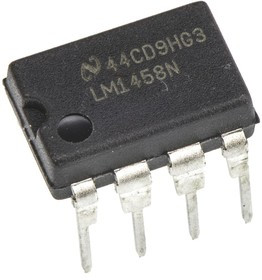 LM1458N/NOPB, 2 1MHz DIP-8 Operational Amplifier