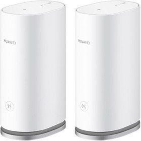 Бесшовный Mesh роутер Huawei Mesh 3 WS8100-22 (53039180) AX3000 10/100/1000BASE-T cat.6 белый (упак.:2шт)