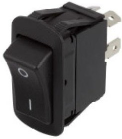 KGC2ANB1BBD, Rocker Switches SPST - On-Off 20A 125VAC