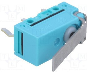 ABJ151260J, Микропереключатель SNAP ACTION, с рычагом, SPDT, 2A/125ВAC, IP67