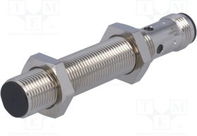 E2BM12LS02M1C1, Датчик индуктивный, 10-30ВDC, М12, Подключение коннектор M12