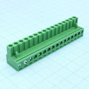 2EDGK-5.08-16P-14-00A(H), Разъемный клеммный блок, 16 контактов. Серия 2EDGK-5.08 2EDGK-5.08-16P-14-00A(H), Разъемный клеммный блок, 16 контактов. Серия 2EDGK-5.08
