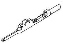 50660-9001 (Cut Strip), Headers & Wire Housings CRMP TERM 20-22G M Cut Strip of 100 50660-9001 (Cut Strip), Headers & Wire Housings CRMP TERM 20-22G M Cut Strip of 100