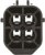174259-2, Automotive Connectors ECONO-J MK-2 CAP HSG 174259-2, Automotive Connectors ECONO-J MK-2 CAP HSG