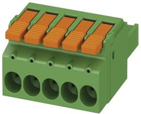 LPC 6/ 5-ST-7,62, TERMINAL BLOCK, PLUGGABLE, 5WAY