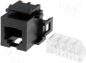 216000-2, Гнездо; RJ12; PIN: 6; позолота; Конф: 6p6c; 26AWG-22AWG; IDC