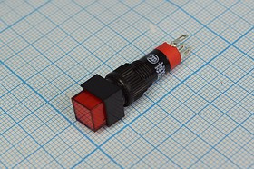 Переключатель кнопочный \220\ 3,0\ON(OFF)-OFF(ON)\ d8\ILкр\5C\LA160-8A; №10546R ПКн\250\ 3\ON(OFF)-OFF(ON)\d8\ ILкр\\5C\LA160-8A\