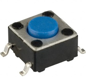 PTS645SM43SMTR92, Микропереключатель TACT, SPST-NO, Пол: 2, 0,05A/12ВDC, SMT, нет PTS645SM43SMTR92, Микропереключатель TACT, SPST-NO, Пол: 2, 0,05A/12ВDC, SMT, нет