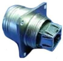 RJFTV21N, Conn IP67 RJ-45 RCP 8 POS ST Panel Mount 8 Terminal 1 Port Cat 5e