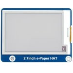 2.7inch e-Paper HAT (B), E-Ink дисплей 264×176px форм-фактора HAT для Raspberry Pi, трехцветный (кра 2.7inch e-Paper HAT (B), E-Ink дисплей 264×176px форм-фактора HAT для Raspberry Pi, трехцветный (кра