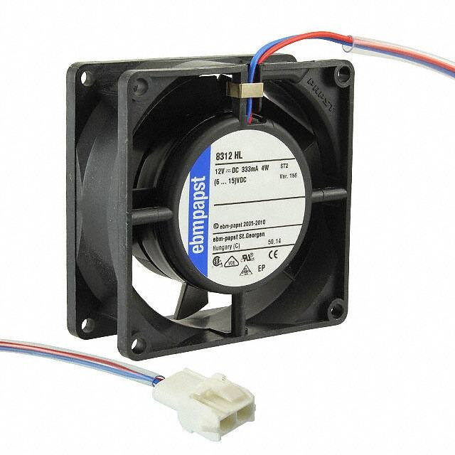 8312HL-156, DC Fans DC Tubeaxial Fan