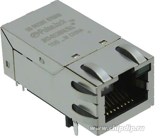 JK0-0136NL, Modular Connectors / Ethernet Connectors PULSEJACK GIGJACK T12