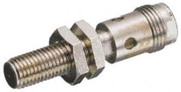 E2AS18KS08M1B1, Датчик: индуктивный; Конф.выхода: PNP / NO; 0-8мм; 12-24ВDC; М18