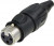 NC3FX-TOP, XLR Connectors 3P F Cbl Conn Nickel/Gold TOP