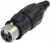 NC3FX-TOP, XLR Connectors 3P F Cbl Conn Nickel/Gold TOP