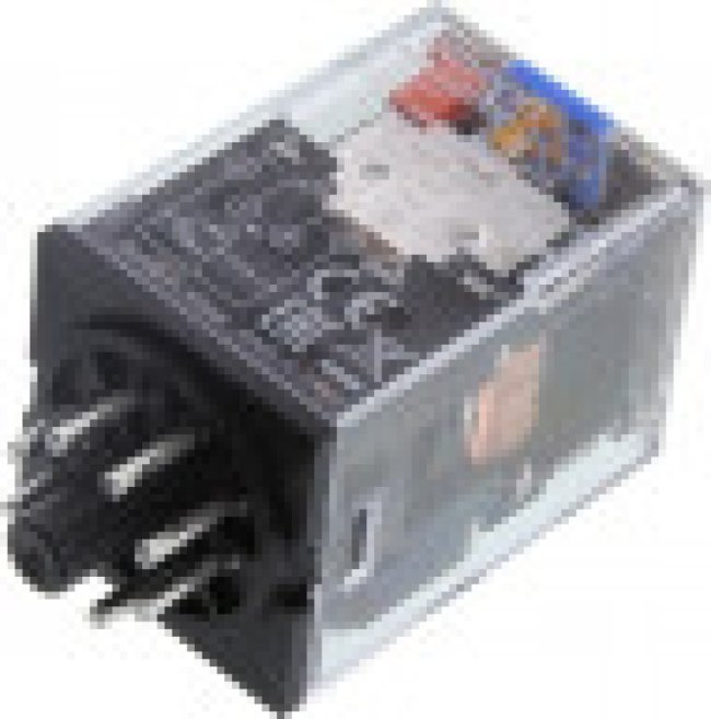 MKS2PIN-24DC, Реле электромагнитное, DPDT, Uобмотки 24ВDC, 10A/250ВAC, 10А MKS2PIN-24DC, Реле электромагнитное, DPDT, Uобмотки 24ВDC, 10A/250ВAC, 10А