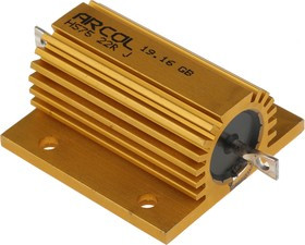HS75 22R J, 22 75W Wire Wound Chassis Mount Resistor HS75 22R J ±5%