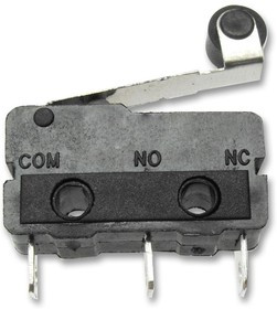 CSM40550A, Микропереключатель, Субминиатюрный, Роликовый Рычаг, SPDT, Пайка, 5 А