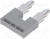 DFA35-02P-11-00A(H), перемычка 2P, шаг 16мм, серая / DFA35-02P-11-00A(H)
