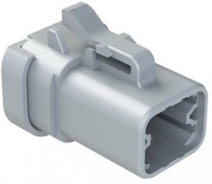 ATP06-4S-EC01, Automotive Connectors ATP Series Plug 4 Way Blk w/ End Cap