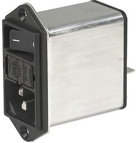 3-102-855, AC Power Entry Modules DD12 PEM WITH FILTER 10A