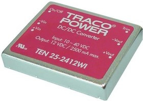 TEN 25-2423WI, Isolated DC/DC Converters Product Type: DC/DC; Package Style: 2&quot;x1.6&quot;; Outp