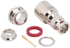 112558, RF Connectors / Coaxial Connectors BNC ST CLAMP PLUG RG 11 75 OHM TF