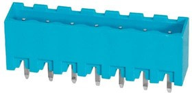 TBP01R2-508-07BE, Pluggable Terminal Blocks Terminal block, pluggable, 5.08, receptical, 7 pole, blue