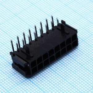 KLS1-XM1-3.00-2X08-R, (MF3-2x08MRA), Разъем низковольтного питания, вилка KLS1-XM1-3.00-2X08-R, (MF3-2x08MRA), Разъем низковольтного питания, вилка