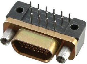 MDLM-15SCBRP-F222, MICRO D SUB CONN, R/A RCPT, 15POS, THT MDLM-15SCBRP-F222, MICRO D SUB CONN, R/A RCPT, 15POS, THT