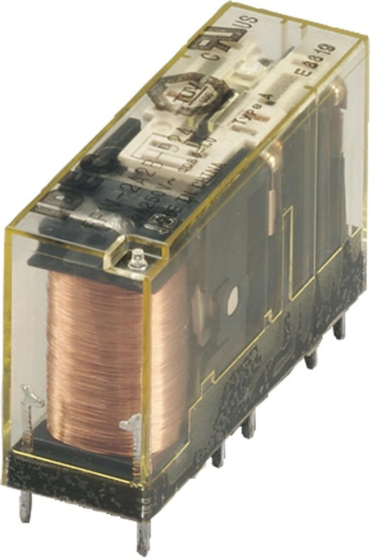 RF1V-2A2BL-D12, PCB Safety Relay RF1V, 2NO + 2NC, 12V, 400Ohm, 6A