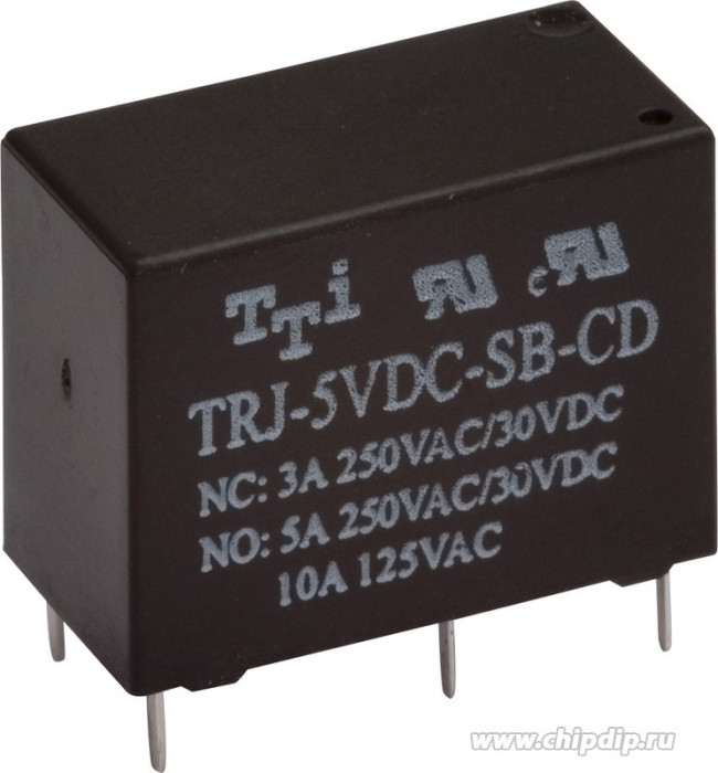 TRJ-5VDC-SA-CD-R, силовое реле 5VDC