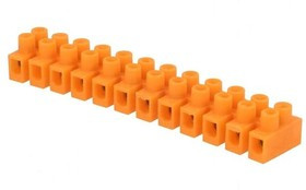 E.4031P, Клеммник, зажим под винт, 2,5мм2, 400В, 24А, Кол-во полюс: 12