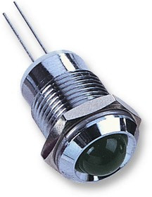 19210001, LED INDICATOR, 10MM, GREEN