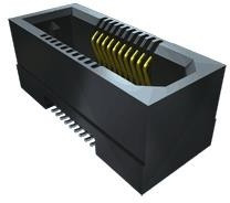 ERF5-010-01-L-D-RA-TR, Board to Board &amp; Mezzanine Connectors 0.50 mm Edge Rate Rugged High Speed Terminal, Right-Angle