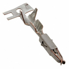 962876-2, Контакт разъема Mini-Universal MATE-N-LOK, Тип: Контакт розетки, Ток: 13 А, Напряжение: 600 В, Монтаж: Обжим, Провод 0.5... 962876-2, Контакт разъема Mini-Universal MATE-N-LOK, Тип: Контакт розетки, Ток: 13 А, Напряжение: 600 В, Монтаж: Обжим, Провод 0.5...