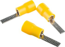 Клемма штифтовая плоская изолированная с ПВХ манжетой 4-6 кв.мм 907401