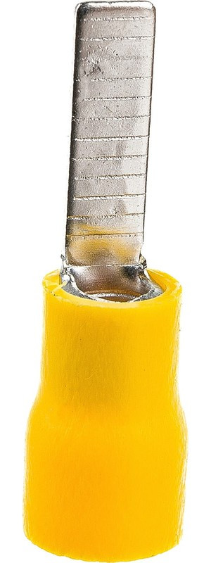 Клемма штифтовая плоская изолированная с ПВХ манжетой 4-6 кв.мм 907401