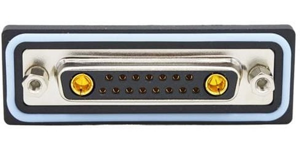 CDFV17W2213L251, Комбинированный разъем D Sub, IP67, NANOOK Series, DB-17W2, Гнездо, 17 контакт(-ов)