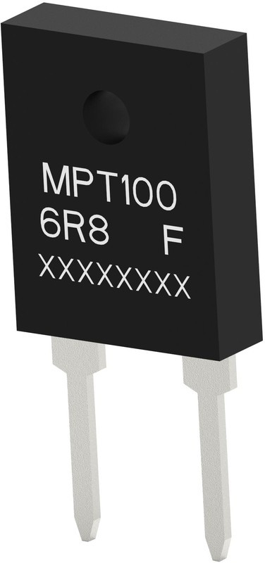 MPT100A3R3F, 3.3 Power Film Through Hole Fixed Resistor 100W 1% MPT100A3R3F