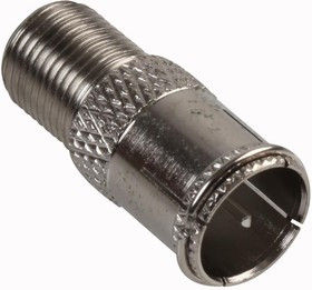 RW6-033, F Connector Male to Female Brass