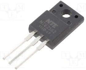 NTE2582, Транзистор: NPN, биполярный, 400В, 12А, 40Вт, TO220FP