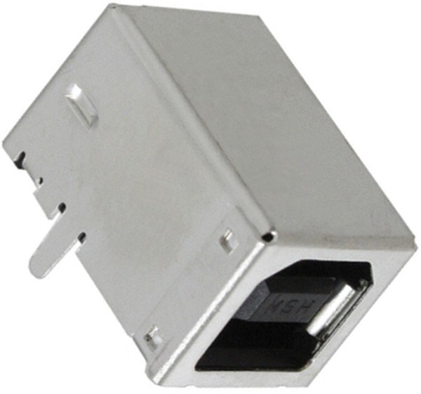0670688010, Conn USB 2.0 Type B RCP 4 POS 2.5mm Solder RA Thru-Hole 4 Terminal 1 Port USB 2.0 Tray 0670688010, Conn USB 2.0 Type B RCP 4 POS 2.5mm Solder RA Thru-Hole 4 Terminal 1 Port USB 2.0 Tray