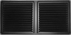 Решётка вентиляционная 150х300 черный муар 87149